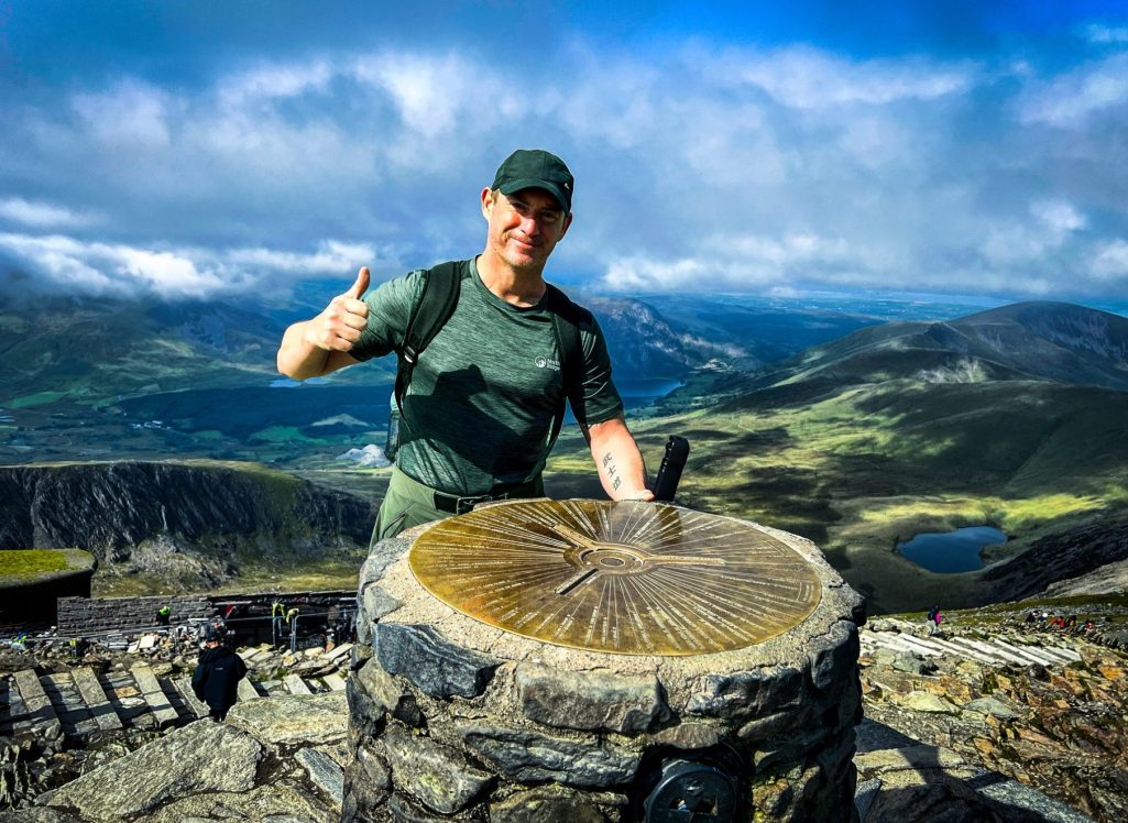 Travel Guy Dave at Snowdon